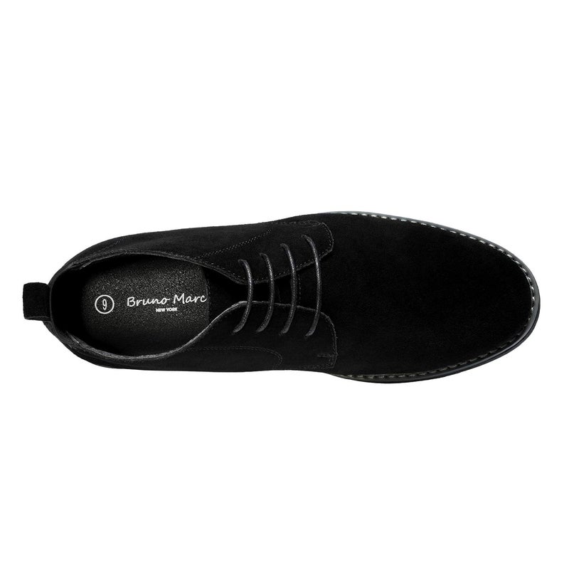 Bruno Marc Men's Classic Dress Casual Chukka Boots 2.0,Size 9.5,Black,CHUKKA - Image 4